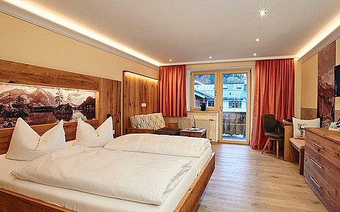 Komfort Doppelzimmer Jenner im Hotel Bergheimat