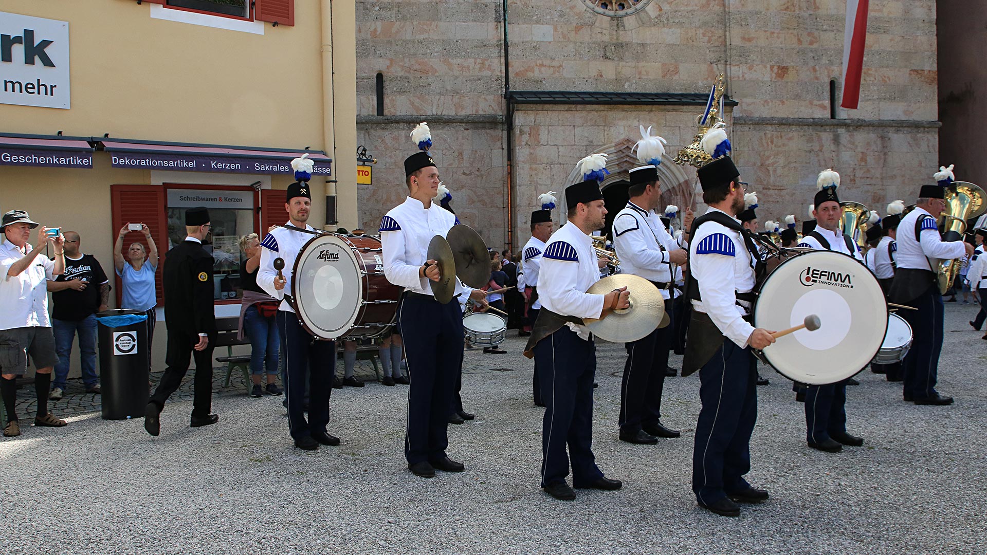 Bergfest der Bergknappen des Salzbergwerk Berchtesgaden