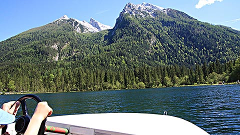 Bootstour auf dem Hintersee