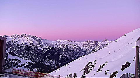 Webcam Jenner - Sonnenuntergang in den Bergen