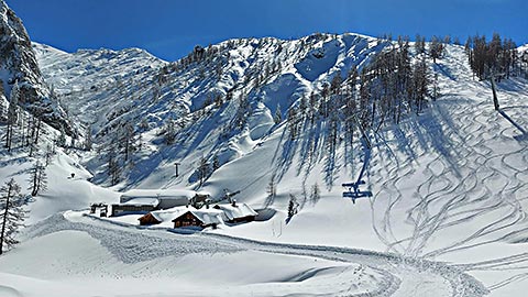 Skitour Berchtesgaden - Winterromantik auf der Alm
