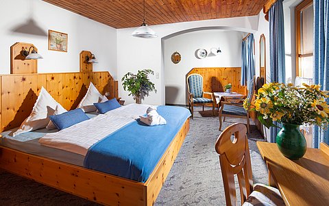 Doppelzimmer Nr. 6 mit Frühstück - Urlaub auf dem Bauernhof