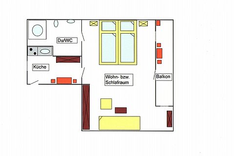 Grundriss Fewo Kehlstein