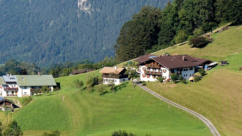 Ferienwohnungen Schaupp Oberau-Berchtesgaden - Bauernhof Königsleiten