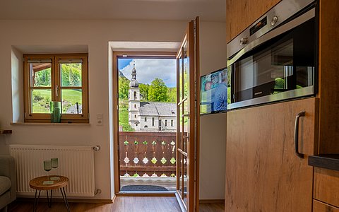 Neue Ferienwohnung im Zentrum Ramsau - direkt gegenüber der Kirche St. Sebastian 