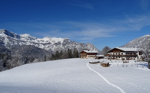 neu renovierte Ferienwohnung "Watzmann" mit Bergpanorama im Unterthürlehen