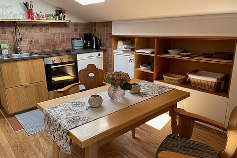 Kochen und Essbereich