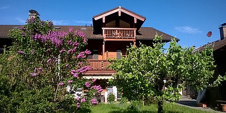 Aussenansicht auf Balkon "Rauher Kopf"