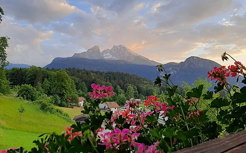 Ferienwohnung Grünstein - Ihr Logenplatz unter dem Watzmann