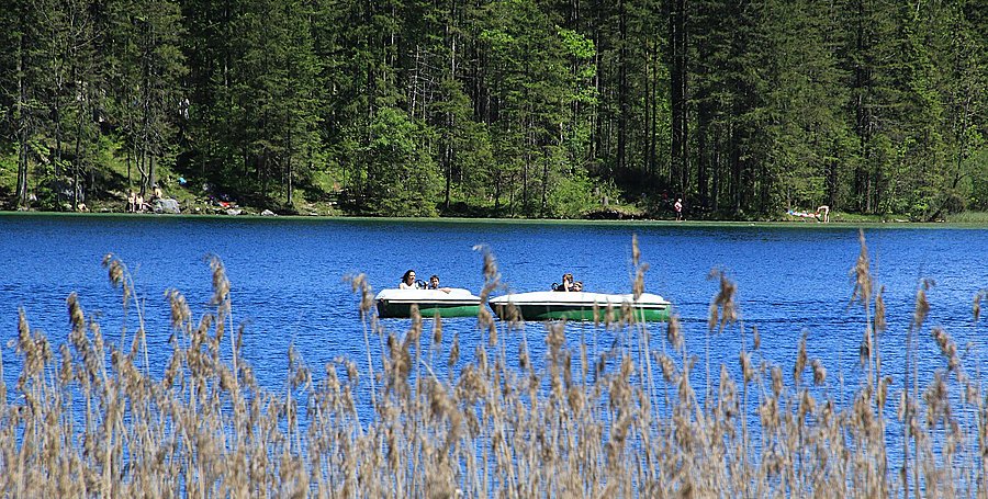 Hintersee - Eine Fahrt mit dem Boot und der Familie