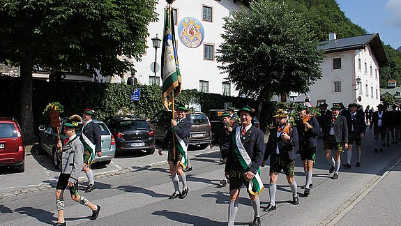 Berchtesgaden Kultur - Trachtenfest - Trachtenumzug