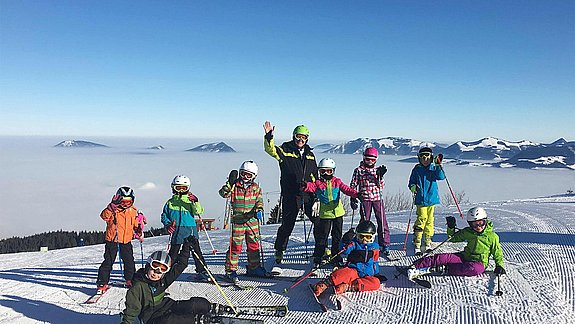 Skikurs auf Naturschnee - Kleingruppen - individuelle Ausbildung am Ski
