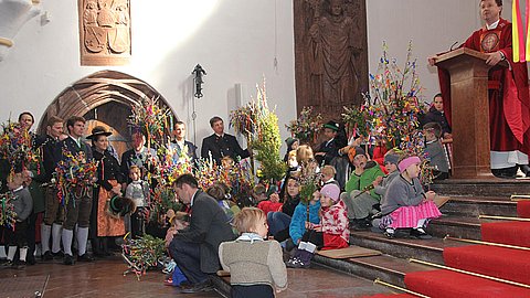 Osterferien die Kirche am Sonntag
