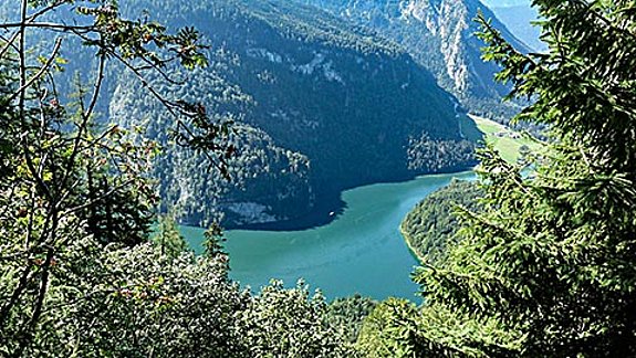 Der Jenner mit Blick auf den Königssee