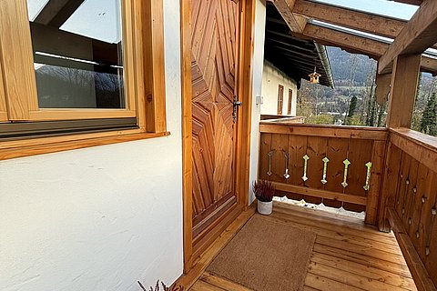 Eingang der Ferienwohnung