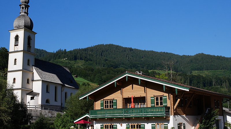 Größzügiges Ferienloft mitten im Bergsteigerdorf Ramsau
