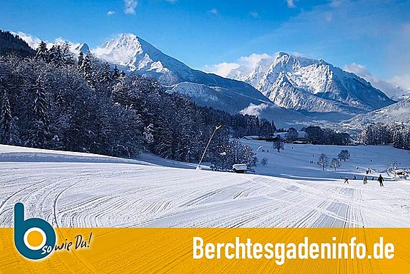 Das Skigebiet Berchtesgaden