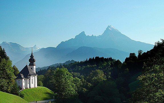 Maria Gern - Berchtesgaden - Aussicht Watzmann