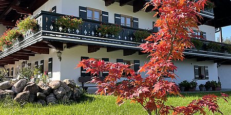 Herbst im Egglerlehen in Schönau am Königssee