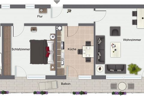 Ferienwohnung 6 Windschartenkopf - Gaestehaus-Friedlich-012