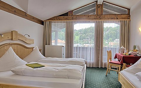 Hotel Berchtesgaden - Dreibettzimmer im Hotel Grünberger