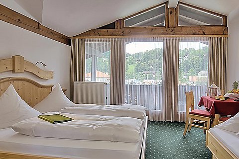 Hotel Berchtesgaden - Dreibettzimmer im Hotel Grünberger