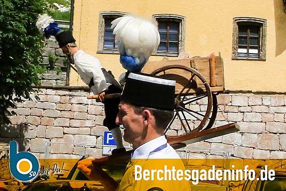 Das Bergfest der Bergknappen des Salzbergwerk Berchtesgaden