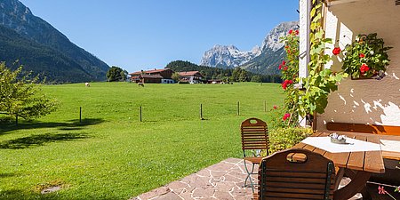 Ferienwohnung im Bergsteigerdorf Ramsau Bindenhäusl Außenaufnahme Sommer