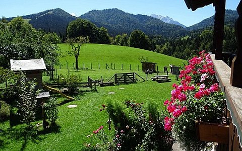 neu renovierte Ferienwohnung "Götschen" im Unterthürlehen