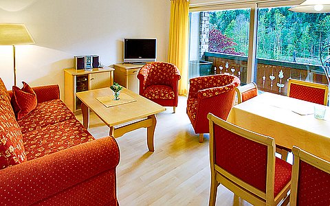 Ferienwohnung in Bischofswiesen  - das Apartment für 4 Personen und Bergblick