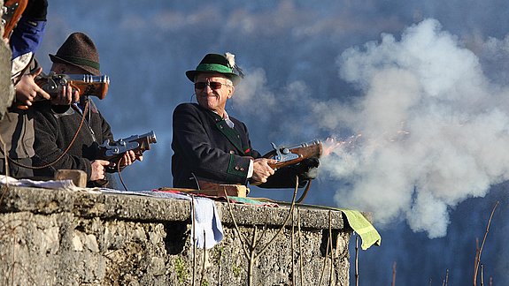 Die Weihnachtsschützen in Berchtesgaden